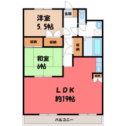 シティロイヤルコートの物件間取画像